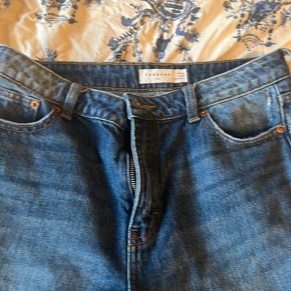 Top shop mom jeans
